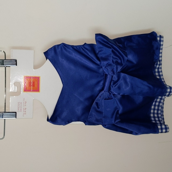 Isaac Mizrahi Other - Isaac Mizrahi for Target Size Medium Blue Fancy Dog Dress New